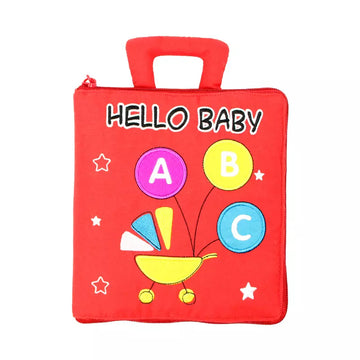 Hello Baby 3D Fabric Montessori Activity Book | My Lovely Book