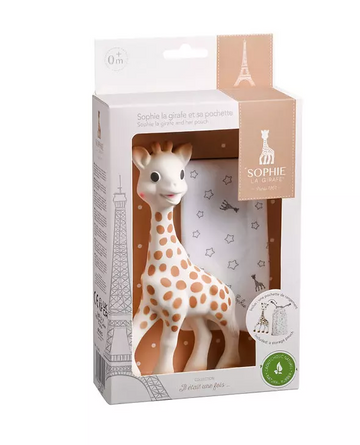 Sophie The Giraffe Teether with Free Storage Pouch