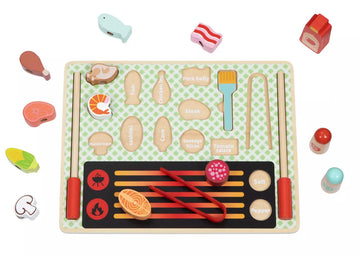 Tooky Toy Pretend Wooden Interactive Fun Play Set