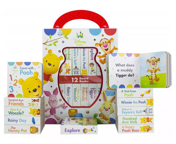 Disney Baby Winnie the Pooh My First Library 12-Book Set