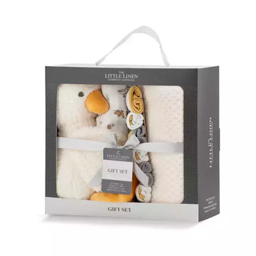 The Little Linen 9-Piece Boxed Gift Set - Fuzzy Duck