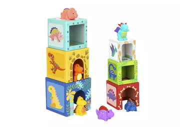 Tooky Toy Nesting Box - Dinosaur