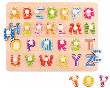 Tooky Toy Wooden Alphabet Puzzle