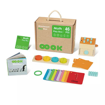 Tooky Toy Montessori Math Play Box