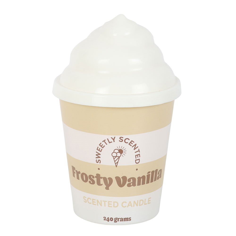Very Vanilla Ice Cream Candle – Frosty Vanilla