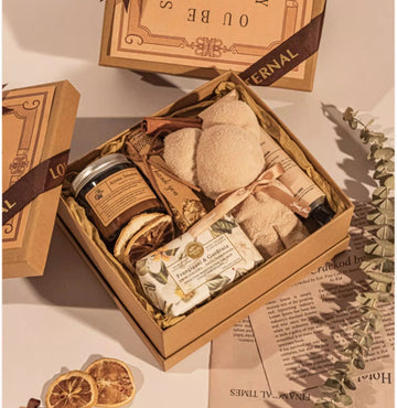 Sweet Serenity Self-Care Gift Box – Cozy Bath & Relaxation Set