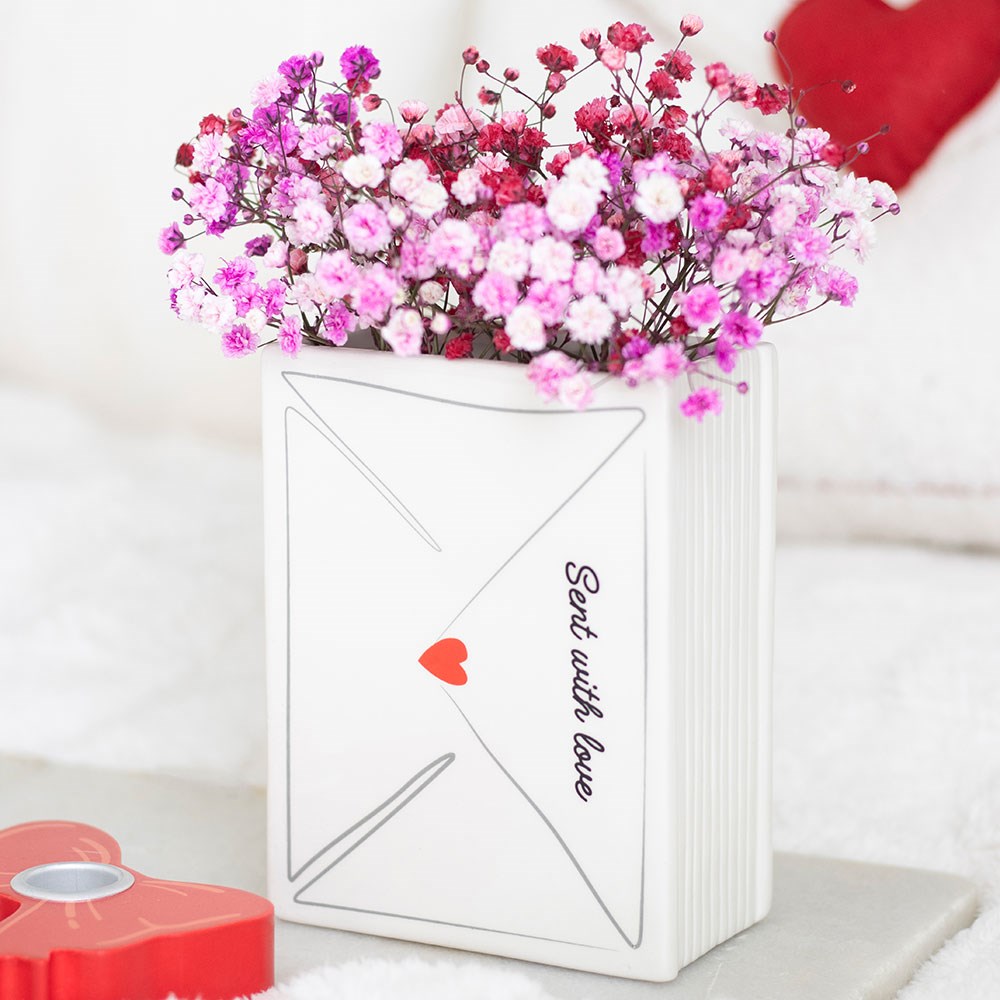Love Letter Ceramic Vase – Sent With Love