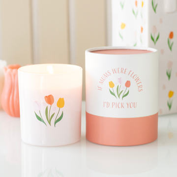 Mum French Tulip Scented Candle