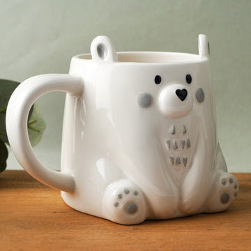 SWL Ceramic Bear Mug – Gift Boxed Cute Animal Mug