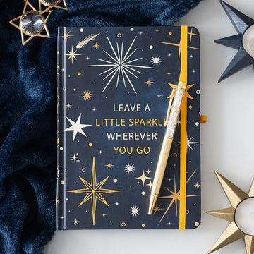 Little Sparkle Notebook with Citrine Pen