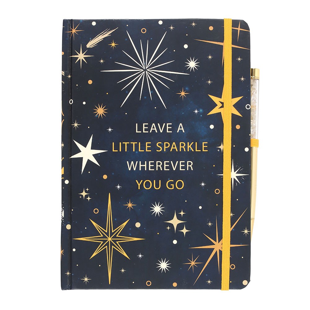 Little Sparkle Notebook with Citrine Pen