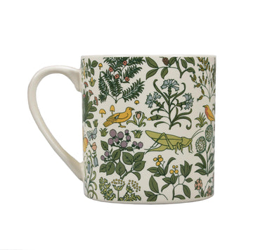 Apothecary’s Garden Mug – Vintage Botanical Ceramic Cup