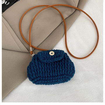 Midnight Cozy - Handmade Crochet Mini Phone Bag | Cute Crossbody Gift Pouch
