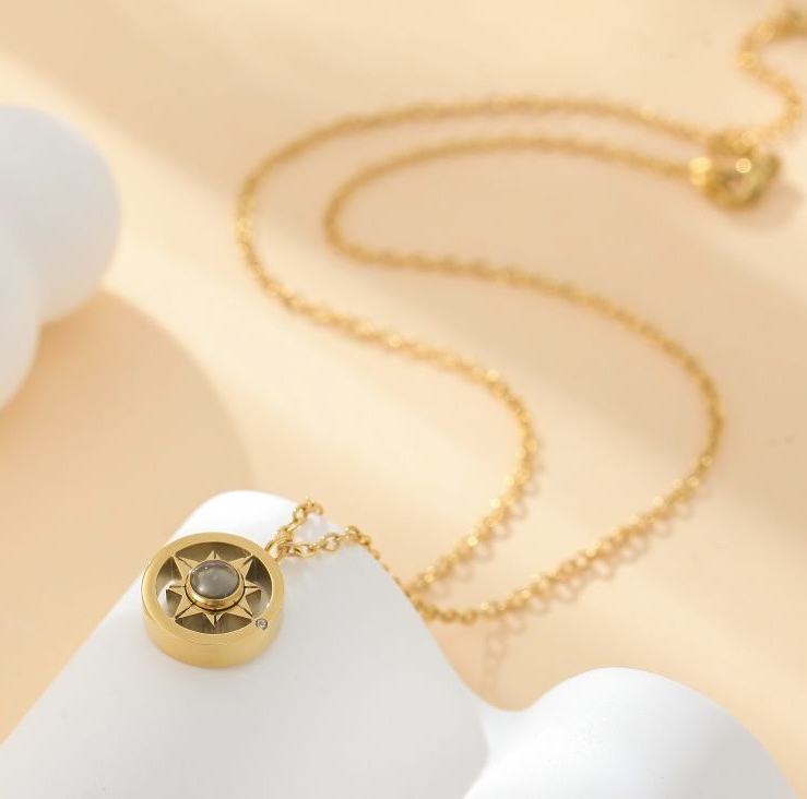 Personalised Photo Projection necklace, birthday gift for her or just because