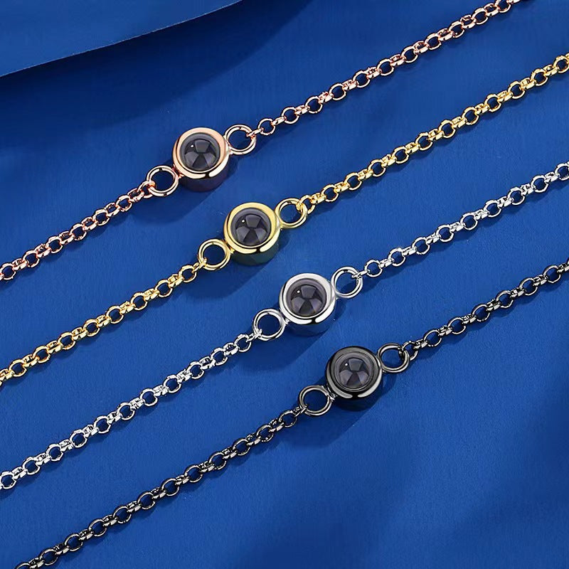 Personalized Photo Projection Bracelet
