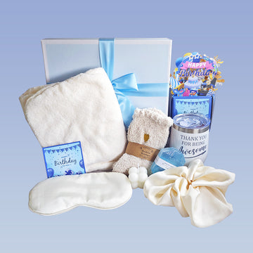 Birthday Gift Box for Women – Cozy Relaxation & Self-Care Hamper