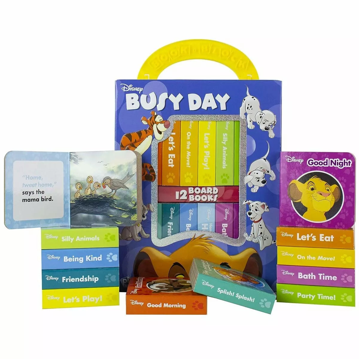 Disney Busy Day My First Library 12 Board Book Set