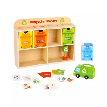 Tooky Toy Wooden Recycling Centre