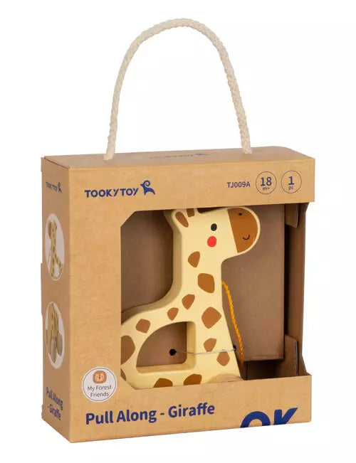 Tooky Toy Pull Along - Giraffe