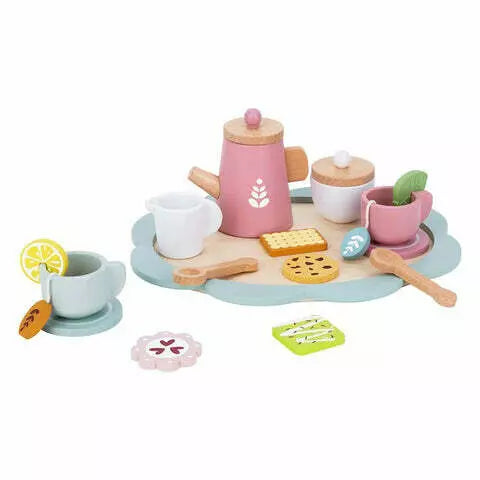 Tooky Toy Wooden Afternoon Tea Set