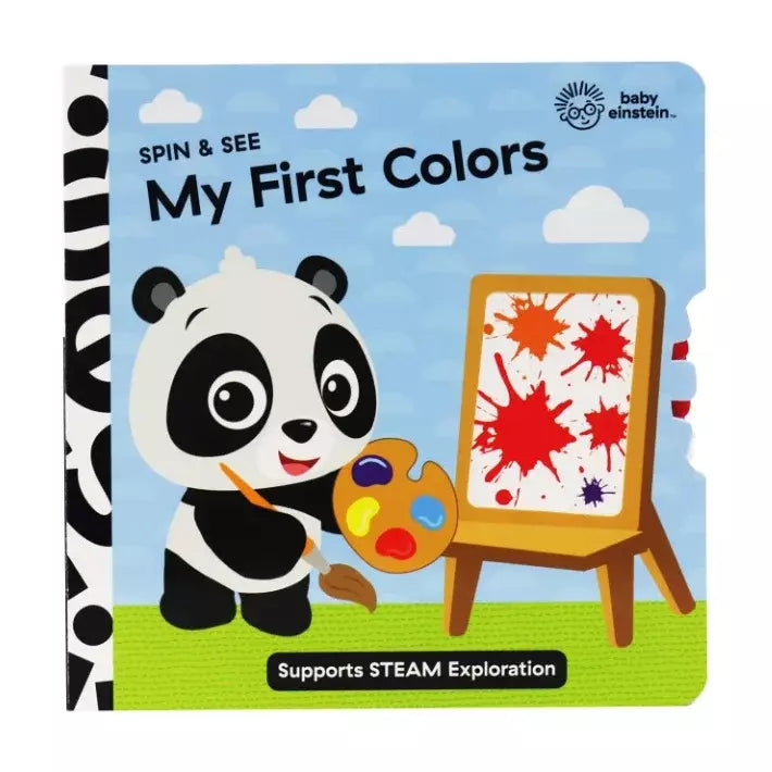 Baby Einstein My First Colors Spin & See Novelty Book