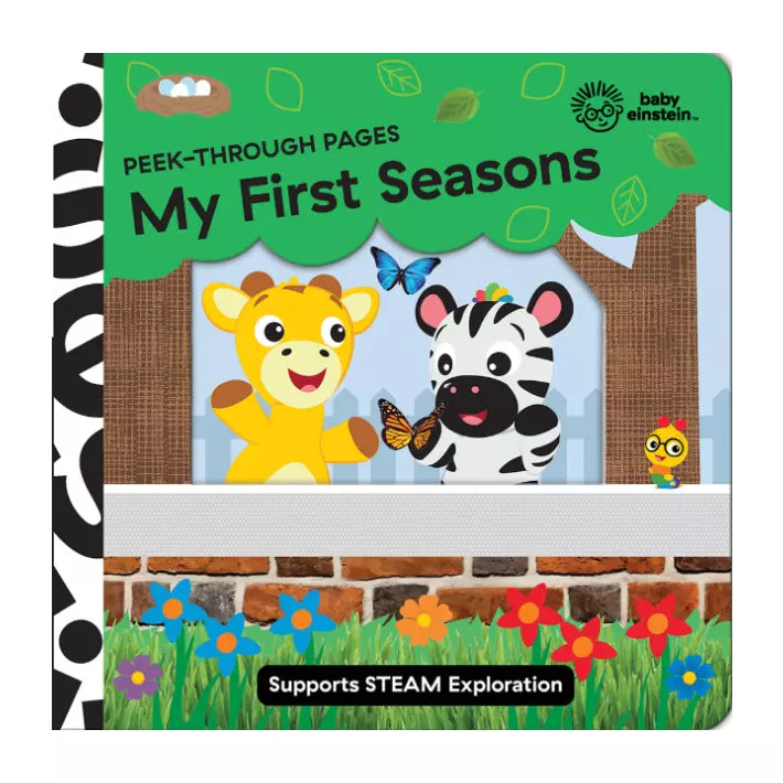 Baby Einstein Peek-Through Pages My First Seasons Book