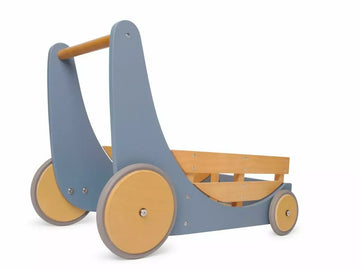 Kinderfeets Cargo Wagon Walker - Slate Blue