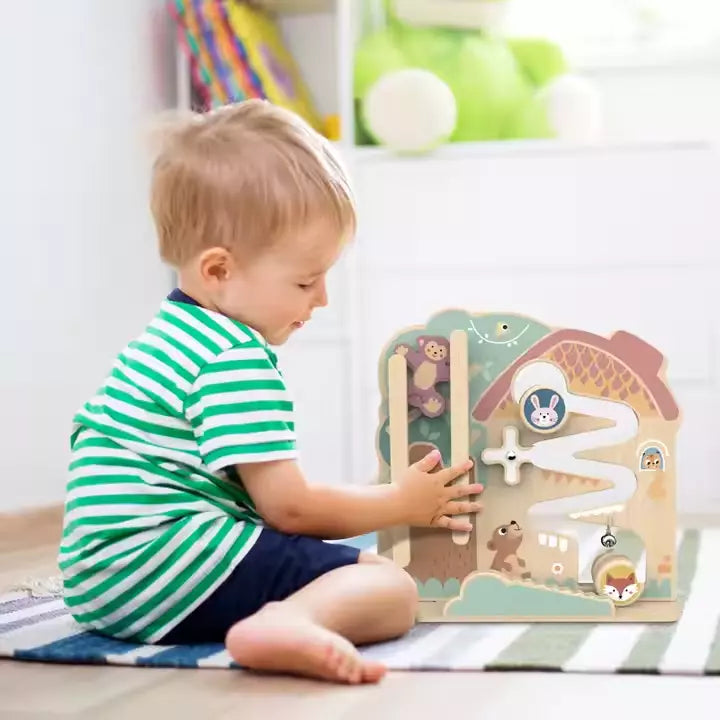 My Forest Friends 2 in 1 Activity Ball Track Games Toy for Children